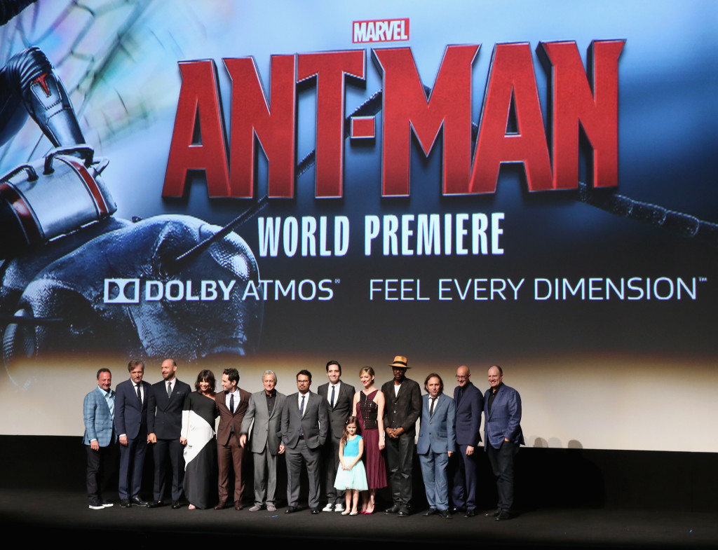 The World Premiere Of Marvel's "AntMan" Red Carpet Horsing Around