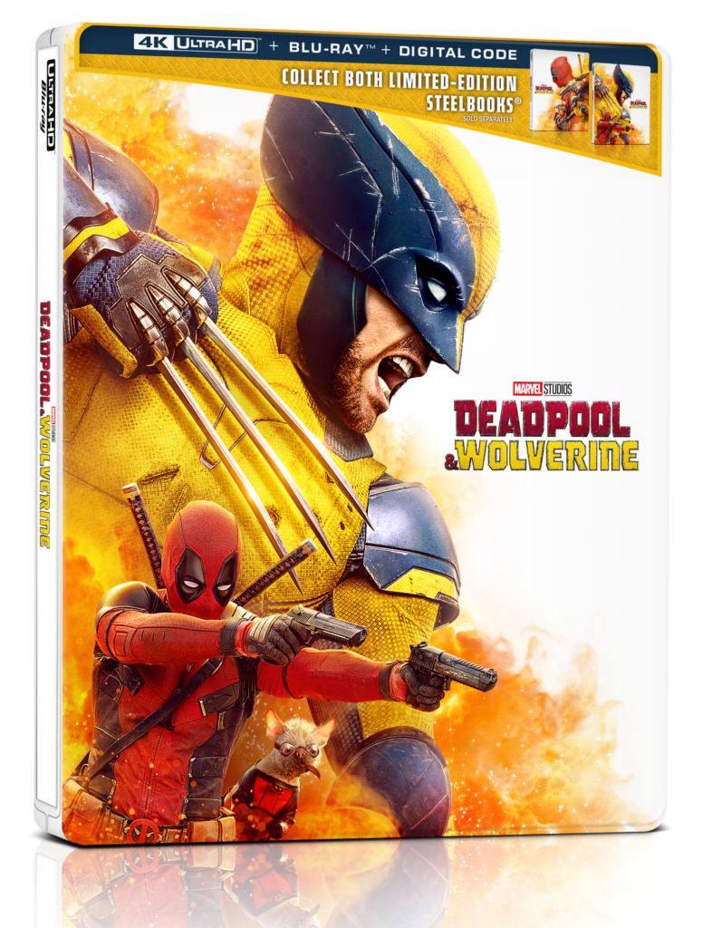 Marvel Studios’ Deadpool & Wolverine DVD cover